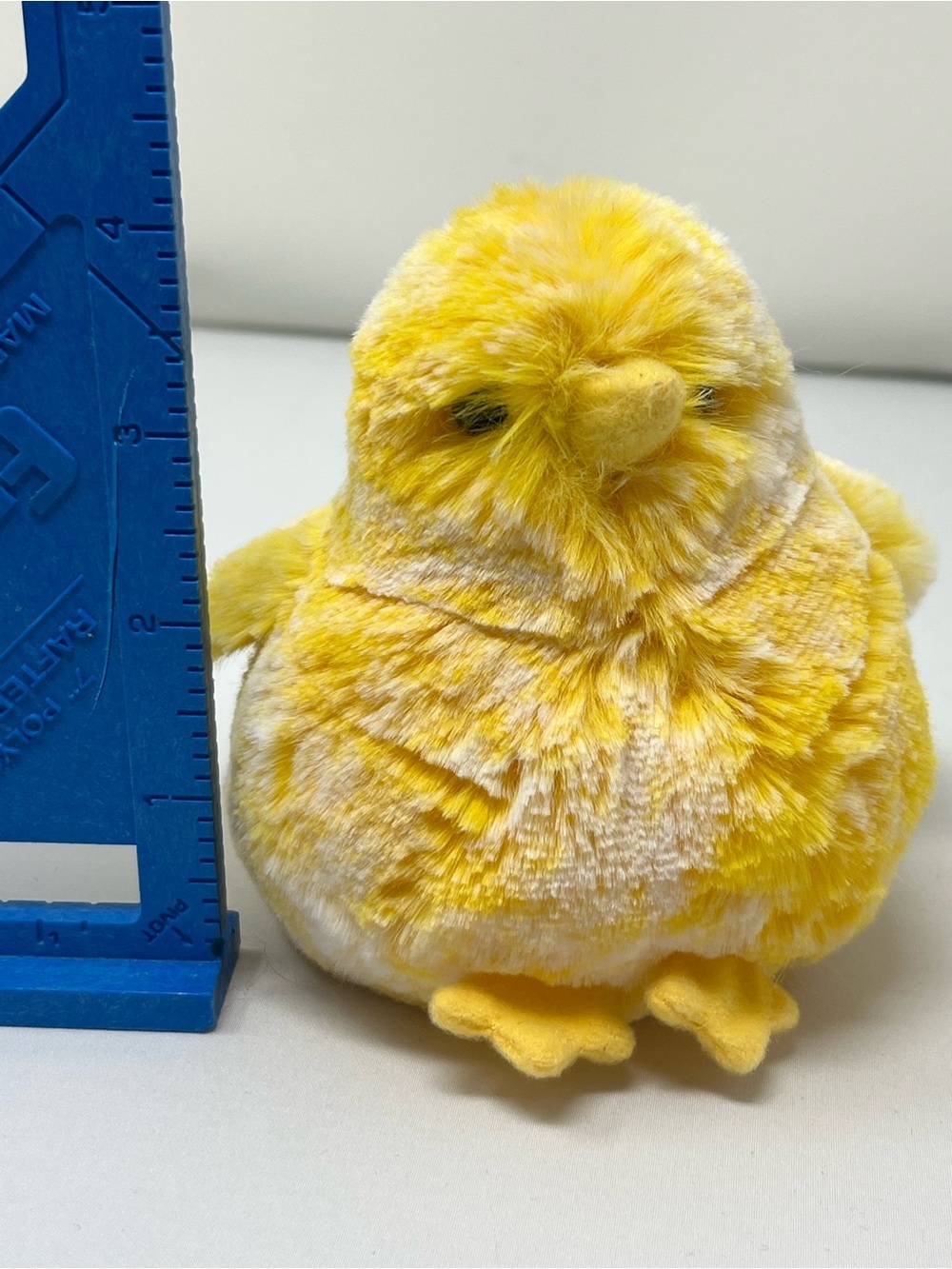 Douglas Chick Plush Stuffed Animal Yellow Baby Chick Spring Easter Bird Toy 4'' - Picture 3 of 5